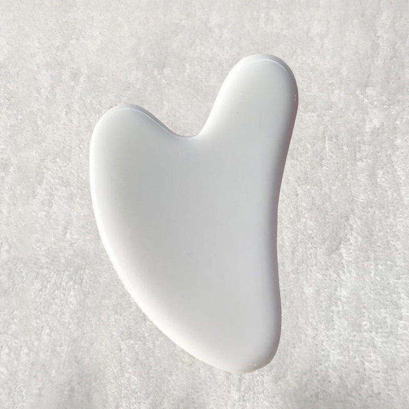 Resin Heart Shaped Scrapping Piece for Massage Back, Neck, and Waist