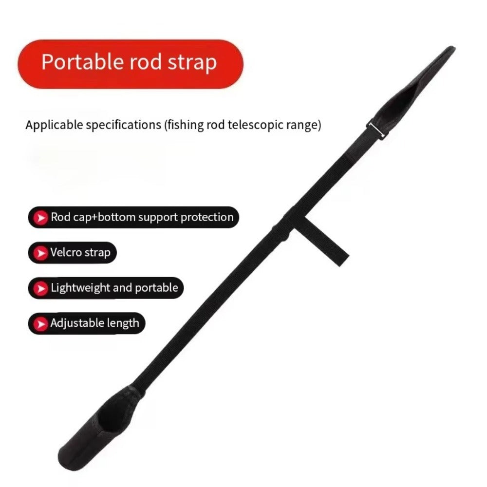 Adjustable Fishing Rod Storage Bag, Portable Fishing Rod Protector, Reel Fishing Accessories