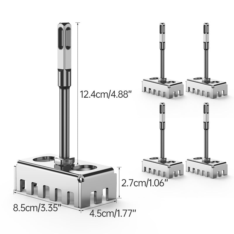 Grooving Tool Slotting Machine Model for Electric Box, Square Hole Cutter for Concrete, Brick, Cement, Stone