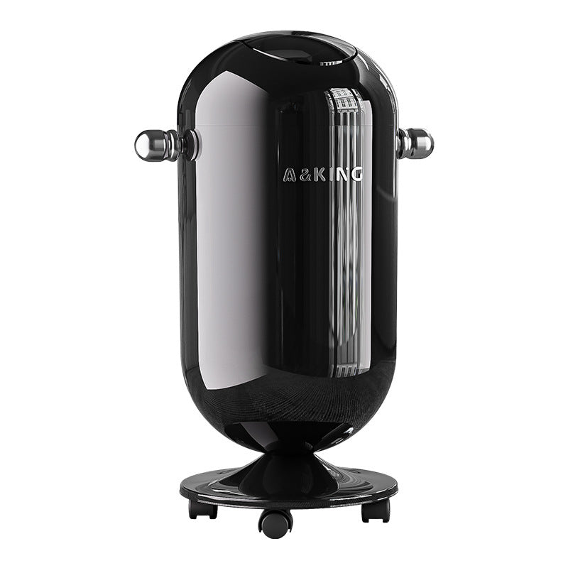 Premium Touch-Free Trash Can, Large Capacity Waste Bin, Stainless Steel, for Living Room, Kitchen, Bathroom