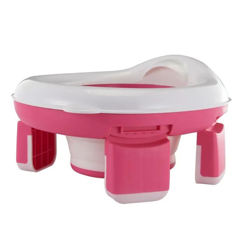 3-in-1 Portable Travel Potty for Kids – Foldable Toilet Seat with Disposable Bags