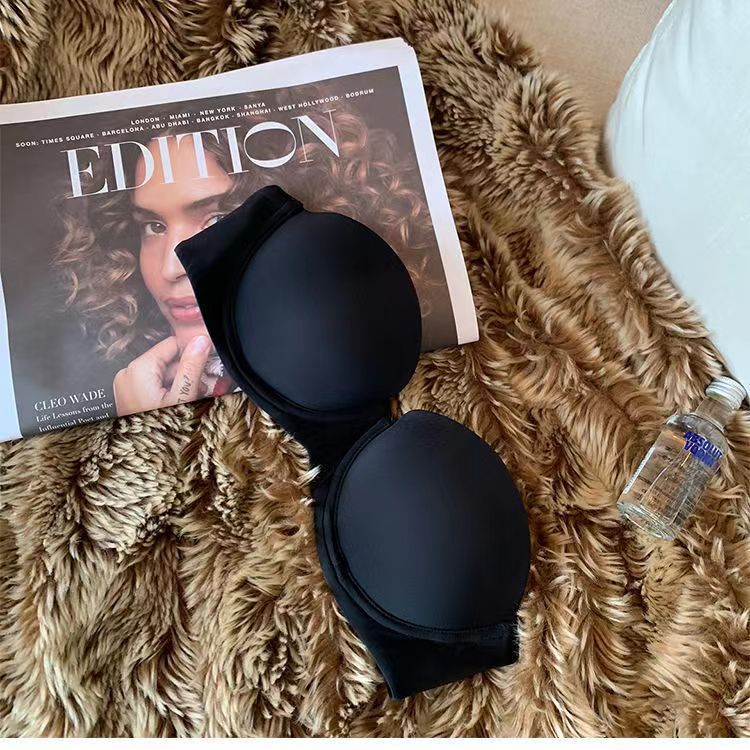 Seamless Wireless Push Up Bra with Padded No Show Comfort Fit