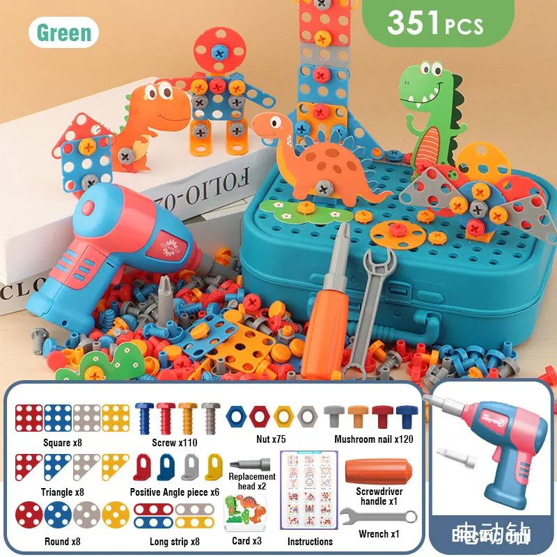 Montessori Toy DIY Nut and Bolt Assembly Set for Fine Motor Skills