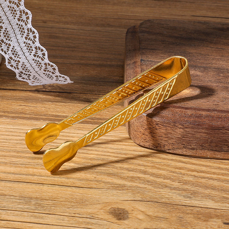 Aroma Therapy Solid Spice Iron Clip, Fragrance Accessories Clip, Middle East Africa Gold Electroplating Diagonal Flat