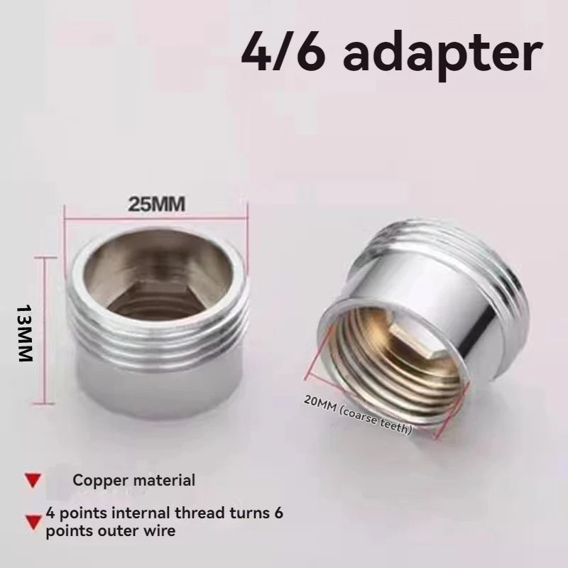 Automatic Water Stop Nozzle Washing Machine Faucet Adapter Leak Protection Connector
