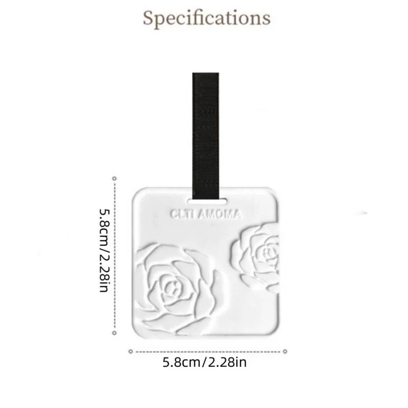 Aromatherapy Hanging Decoration Pendant With Rose And Freesia Scent
