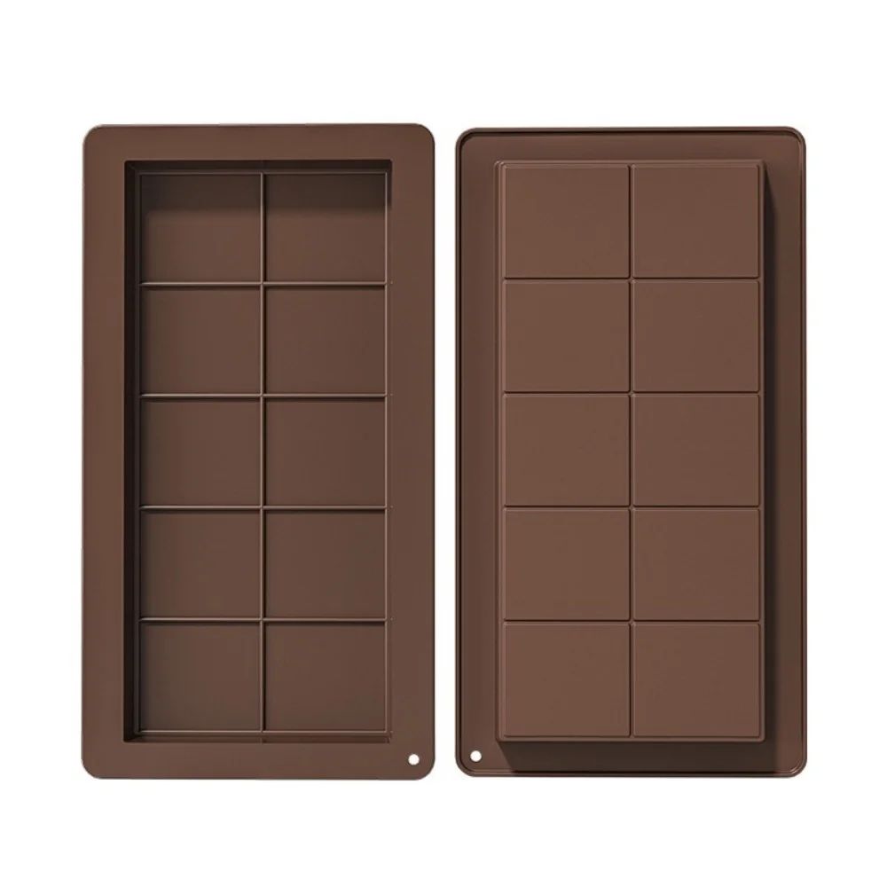 Non-Stick Silicone Chocolate Mold Tray – Reusable Chocolate Bar & Candy Mold for DIY Treats