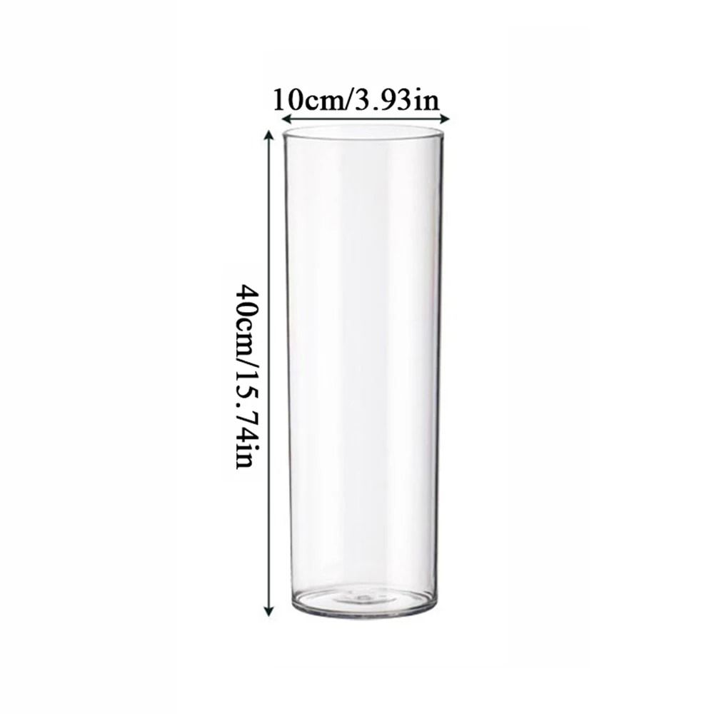 Acrylic Clear Flower Vase Collection