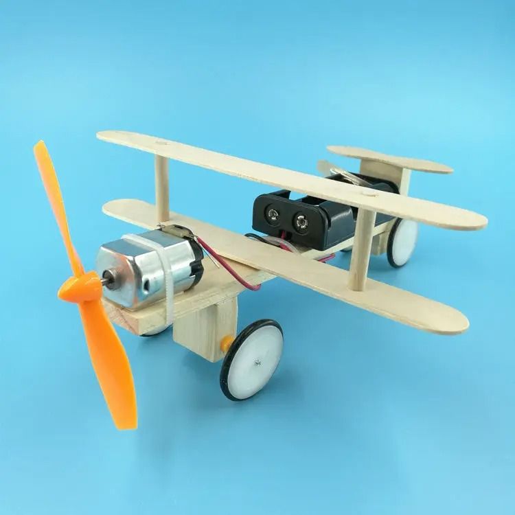 Solar-Powered Twin Blade Windmill Science DIY Kit