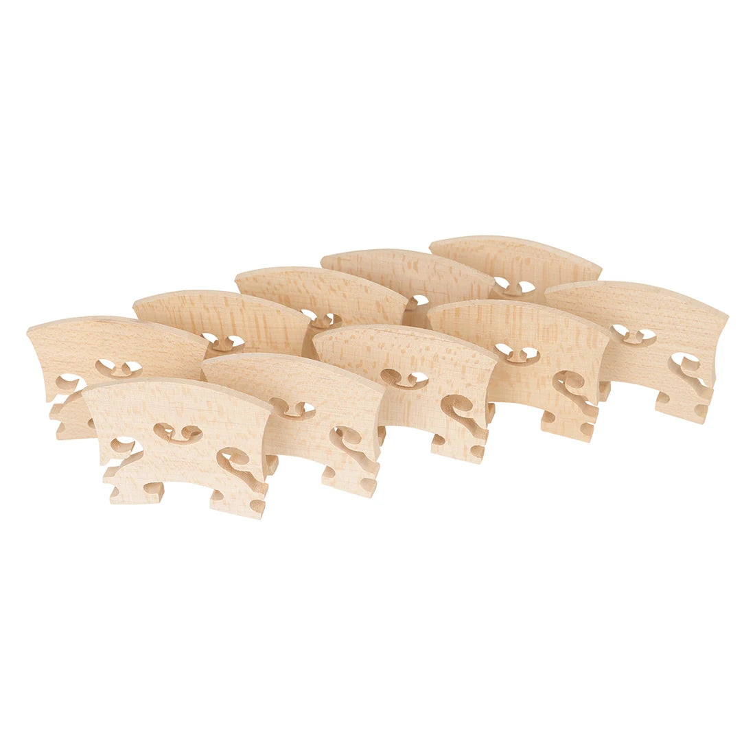 Fiddle Violin Bridge, Elected Maple Wood Pattern Bridge, Violin Accessories