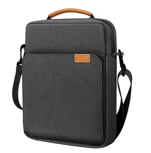 Tablet Shoulder Sleeve Bag for iPad and Galaxy Tab with Handle and Strap