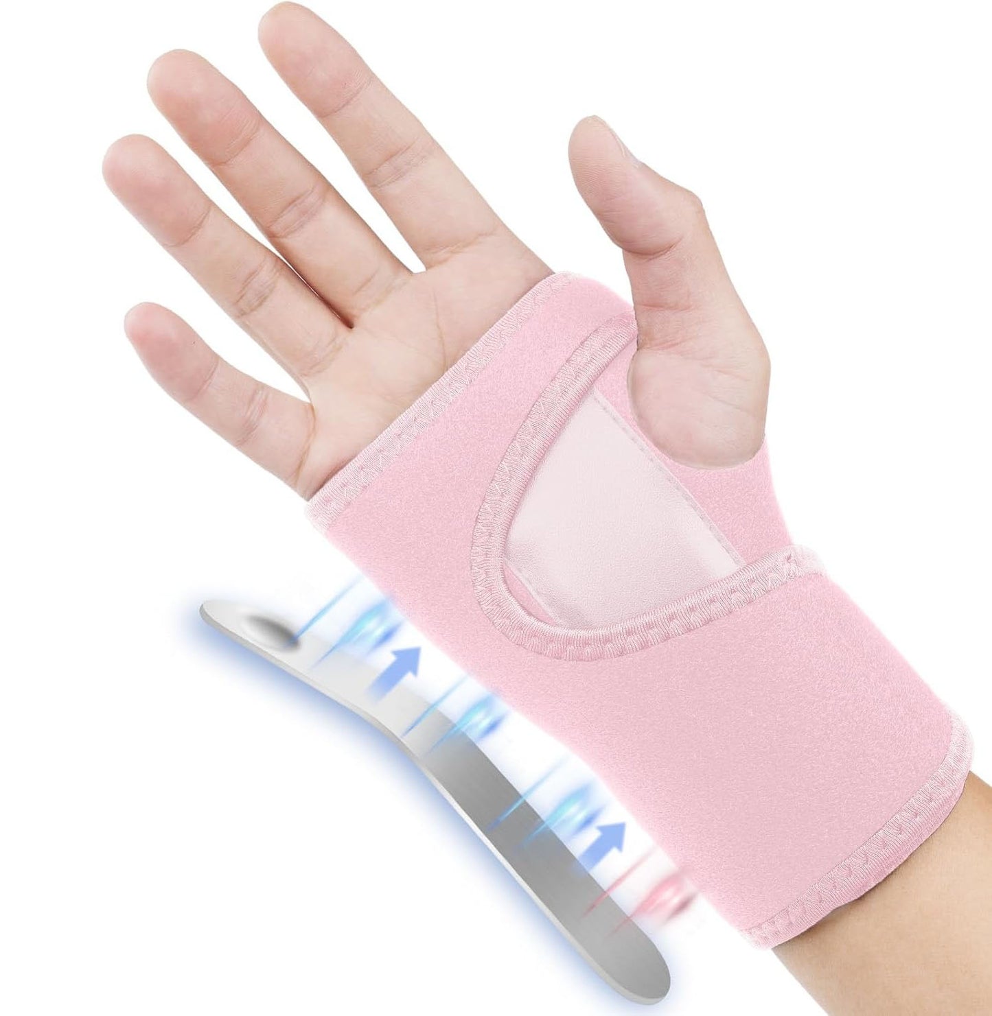 Wrist Brace for Carpal Tunnel Relief Left & Right Hand, Pain Relief Night Sleep Support for Men & Women