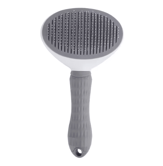 Self Cleaning Pet Brush for Dogs and Cats Grooming and Deshedding