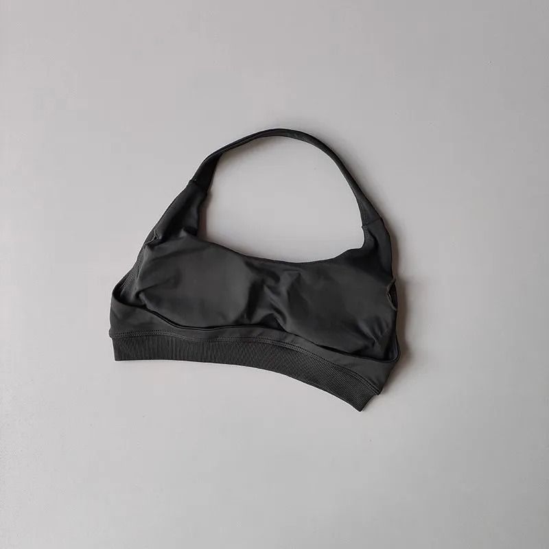 Seamless Shockproof Padded Athletic Sport Bra Yoga Crop Top