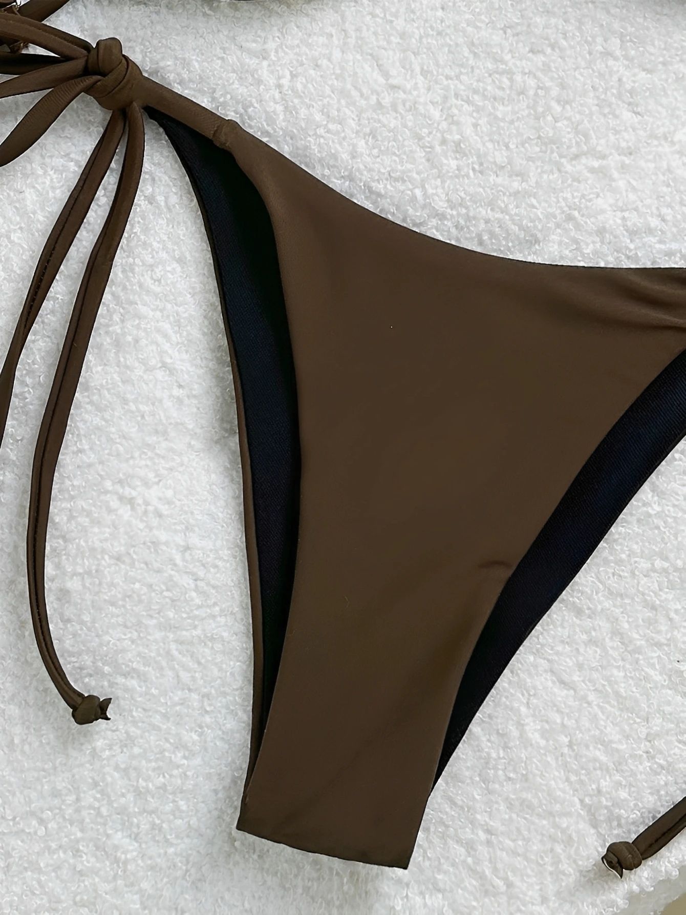 Womens Metal Starfish Bikini Set Tie-Side 2-Piece Swimsuit