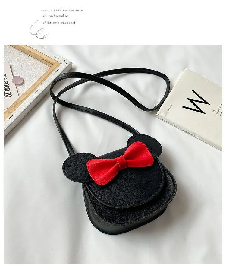 Cute Cartoon Mouse Mini Crossbody Bag – Disney Style Shoulder Messenger Bag for Girls