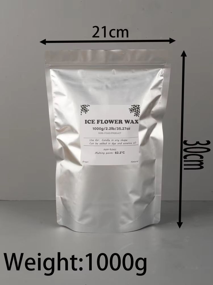 White Sand Wax for Candle Making Ice Flower Pearl Granules DIY Scented Candle Craft Material