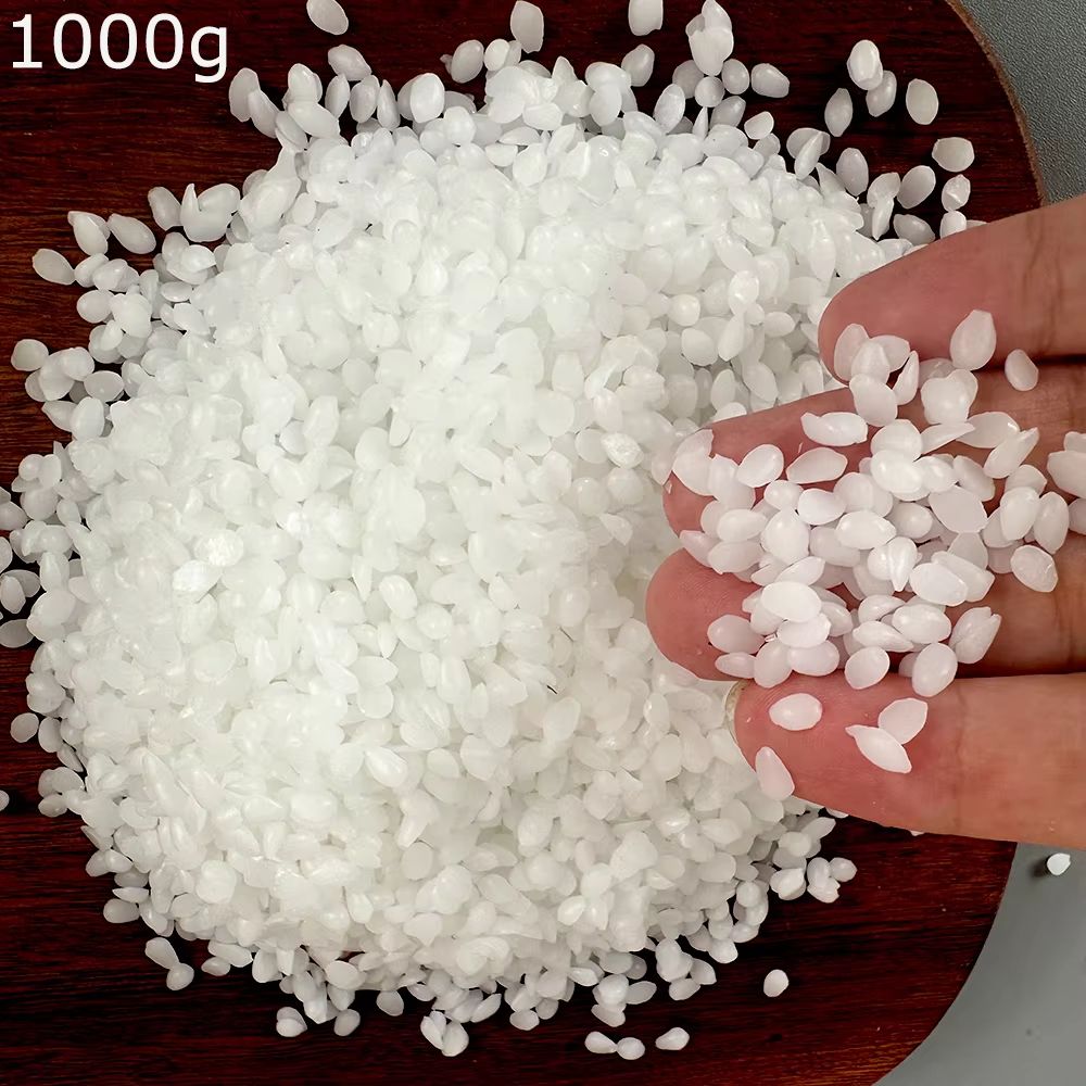 Pure Beeswax Granules for Candle Making Natural White Beeswax DIY Craft & Lip Balm Material