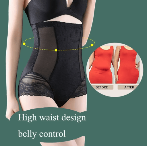 Womens High Waist Tummy Control Shapewear Shorts – Slimming Compression Body Shaper