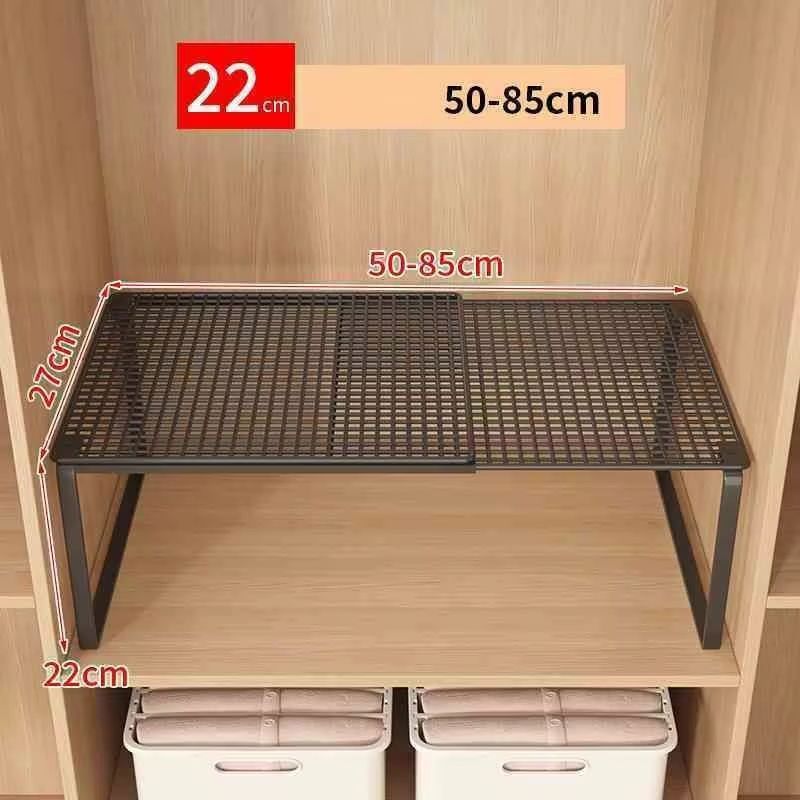 Expandable Wardrobe Shelf Divider Stackable Closet Partition Organizer Board