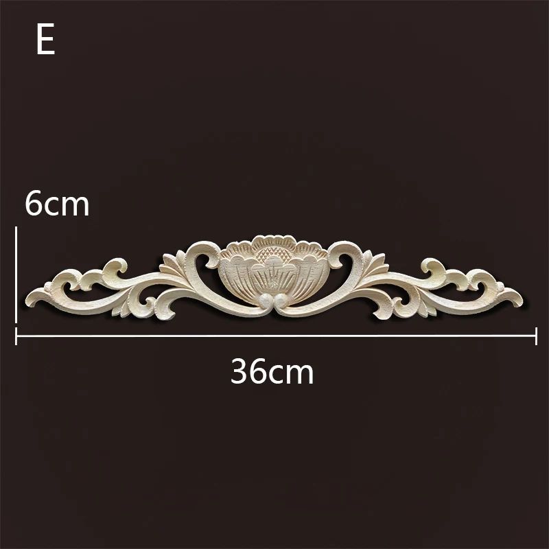 Wood Carved Onlays & Appliques – Vintage Floral Furniture Decals for Home Decor & Restoration