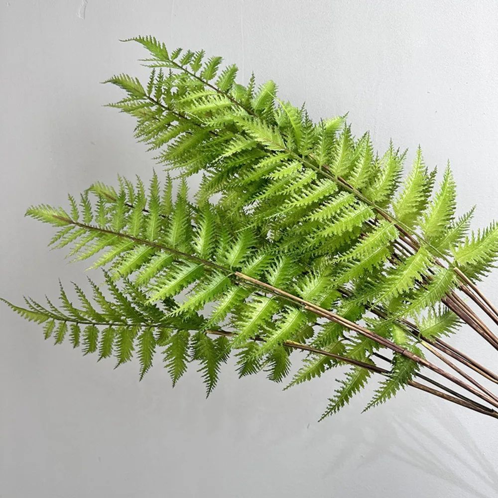 LushTouch Realistic Artificial Fern Plant Branches for Elegant Home & Event Decor