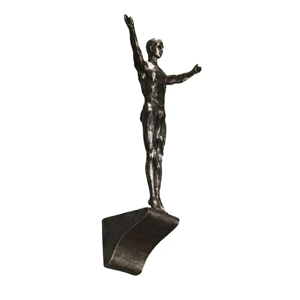 Rock Climbing Man Resin Wall Sculpture – 3D Adventure Wall Art Decor
