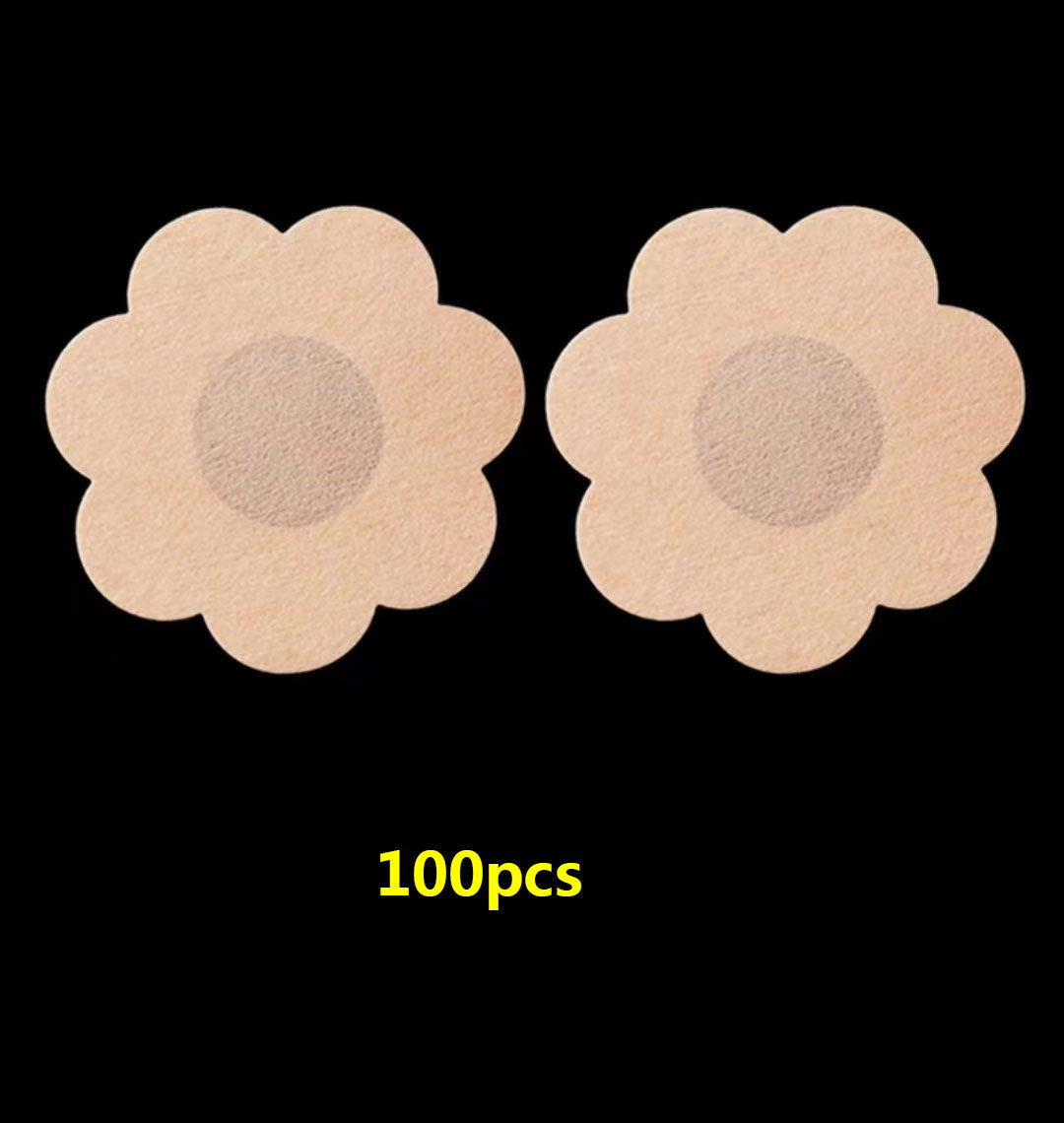 Invisible Nipple Covers Disposable Nipple Stickers & Bra Less Pasties for Smooth Coverage