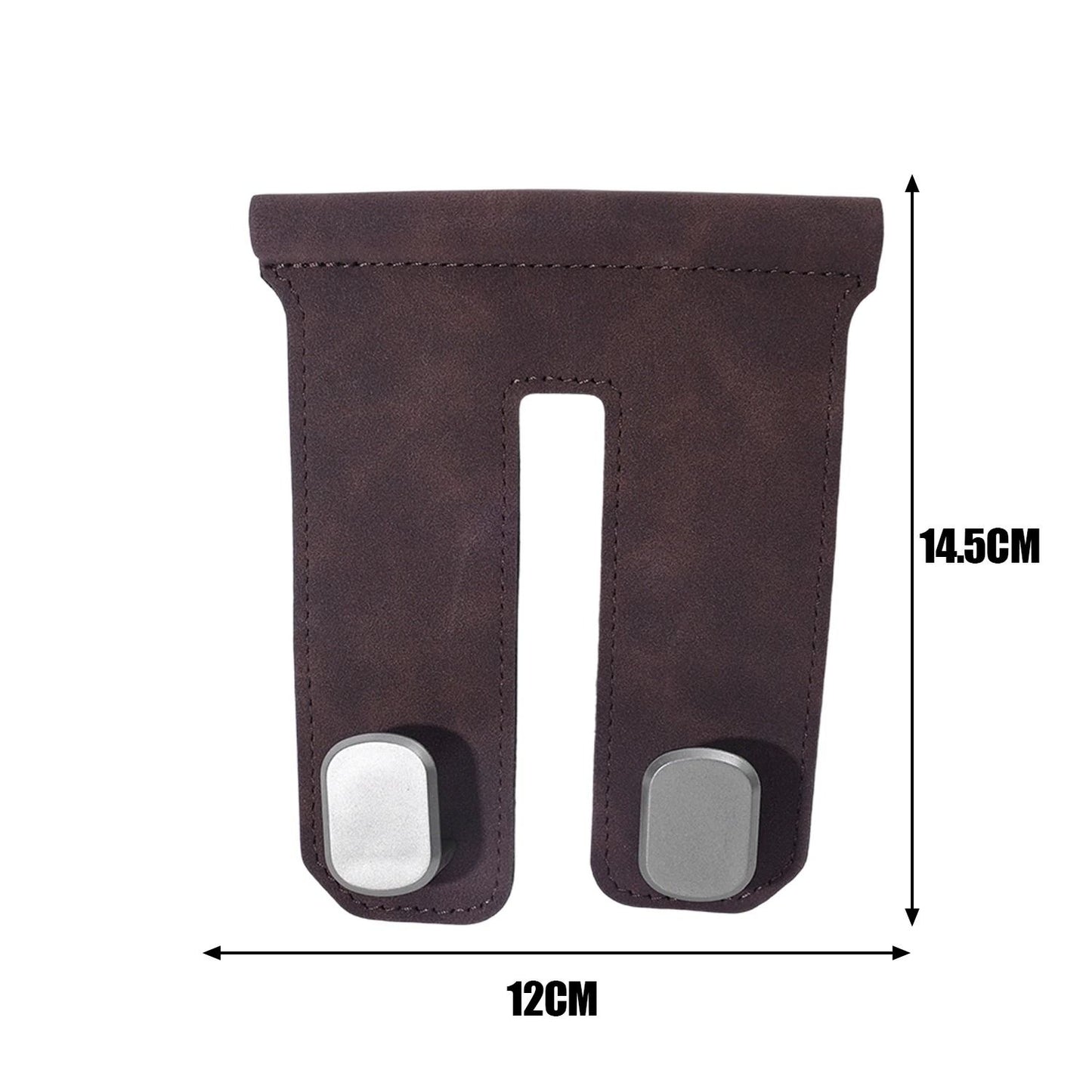 Luxury Leather Glove Box Hook & Front Row Storage Organizer for Car Interiors