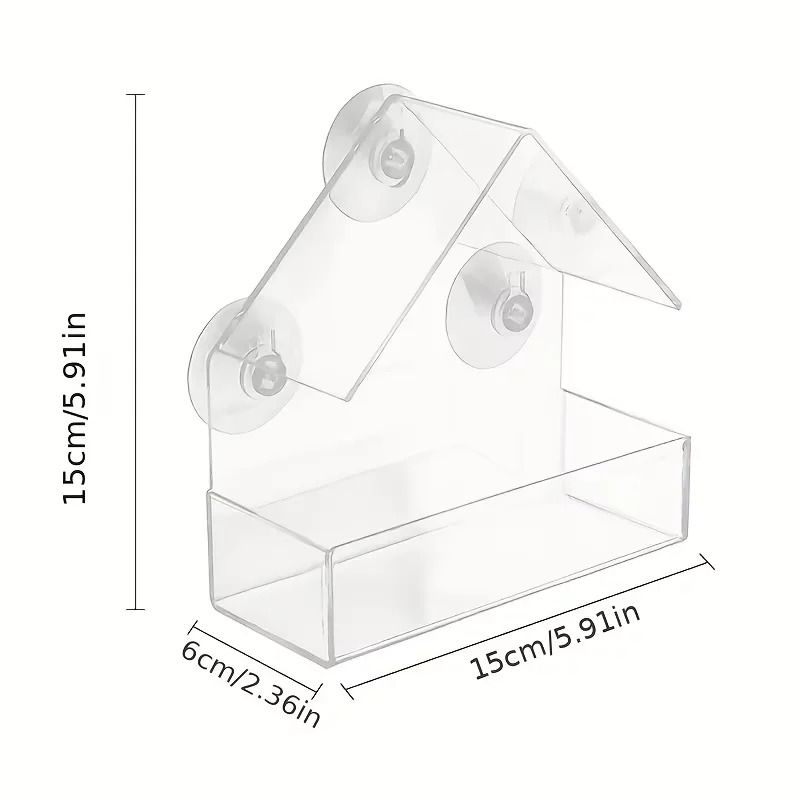 Bird Feeder High-Definition Wildlife Observation