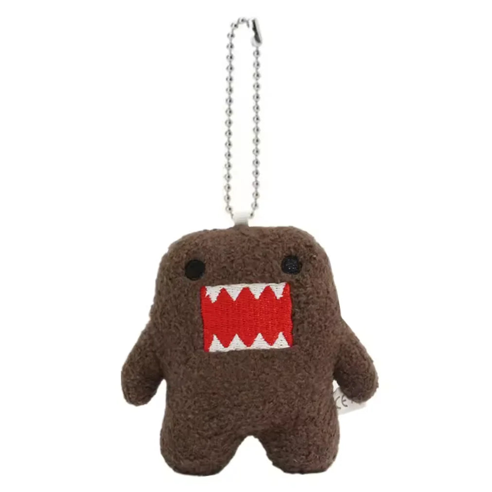 Domo Kun Plush Keychain Cute Anime Bag Charm Gift for Backpack & Purse