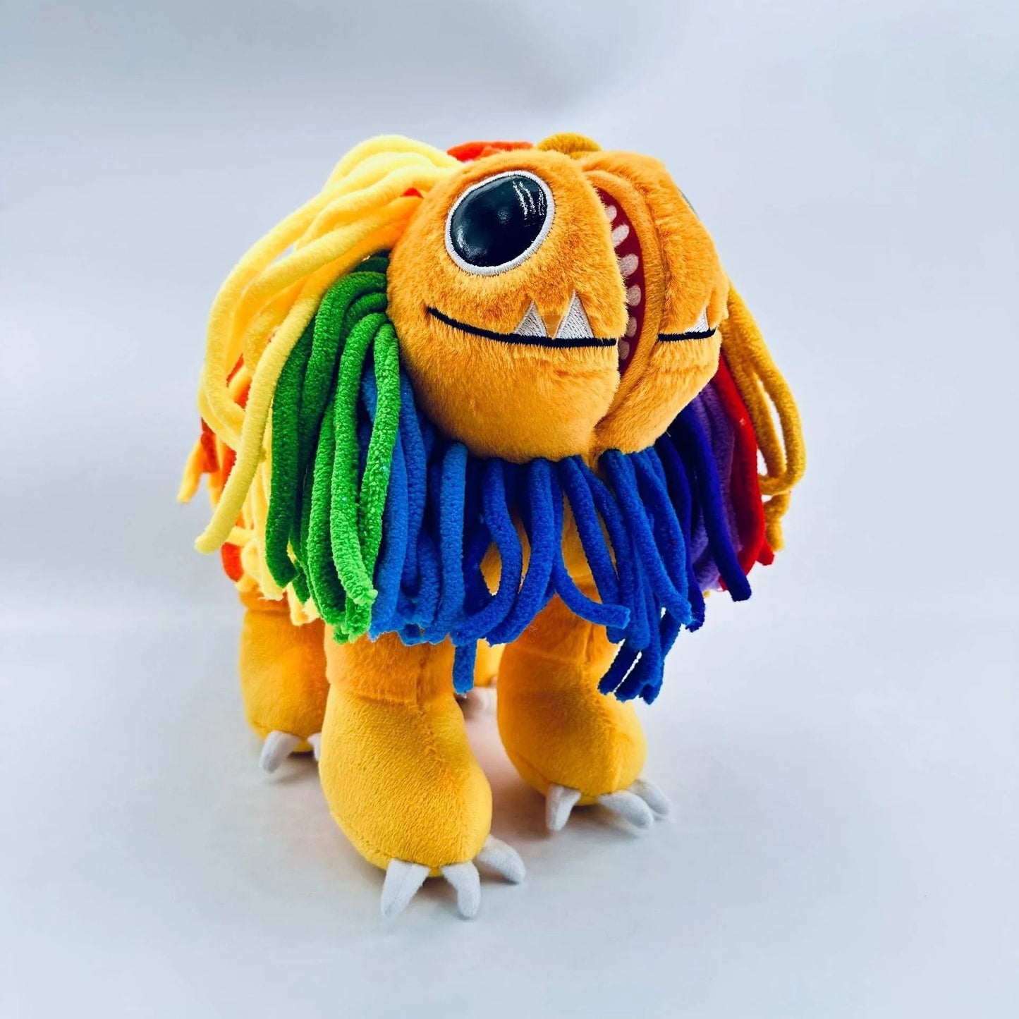 Yarnaby Colorful Lion Plush Pillow