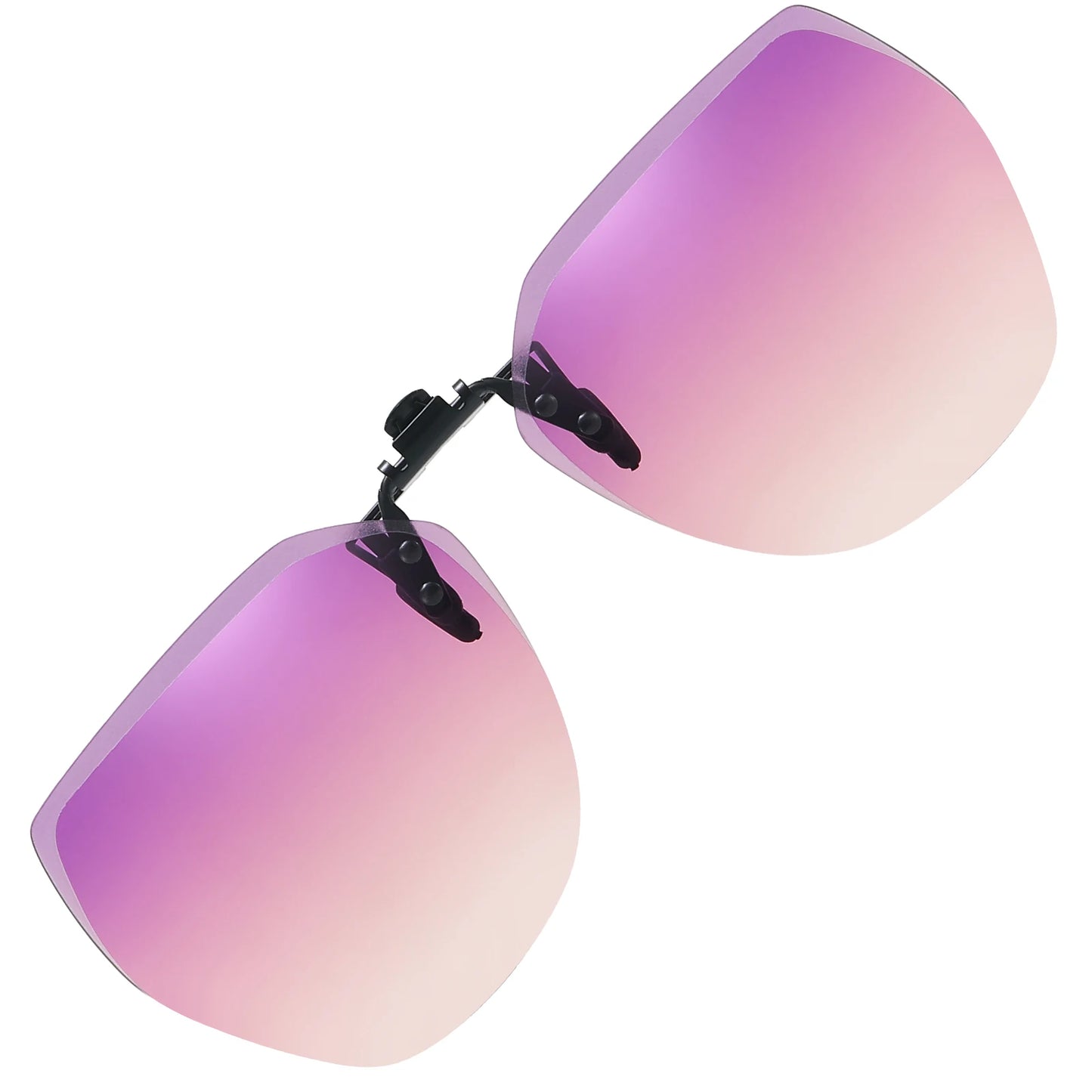 Flip Up Polarized Clip On Sunglasses for Prescription Glasses UV Outdoor Lens
