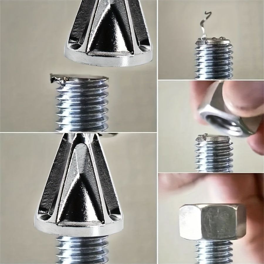 External Chamfer Tool Drill Bit for Fast Bolt Deburring and Metal Edge Repair