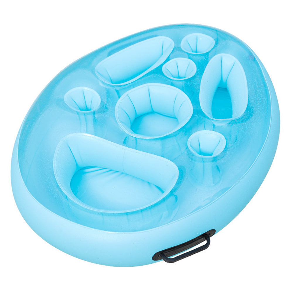 Inflatable Pool Drink Holder Floating Drink Tray for Pool Parties & Beach Fun