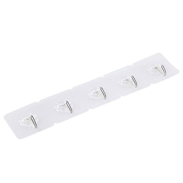 Adhesive Hooks For Walls (5 Pieces)
