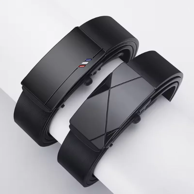 Fashionable Men's Automatic Buckle Belt With Men's Business Suit Pants Belt High-quality Casual Men's Belt