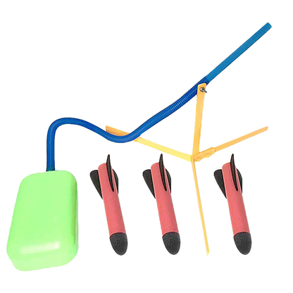 Ultimate Toy Rocket Launcher Set with 3 Foam Rockets - Perfect Kids Gift for Outdoor Fun