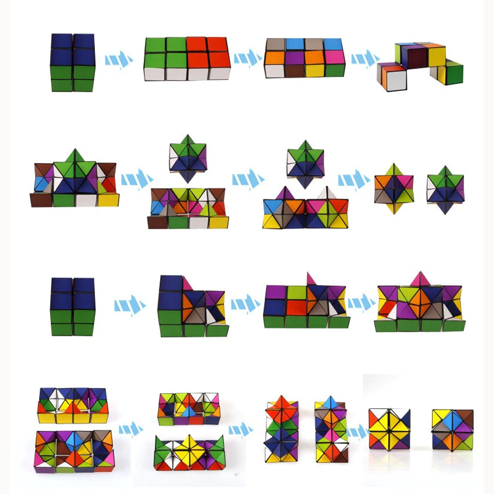 Geometric Star Cube Fidget Toy