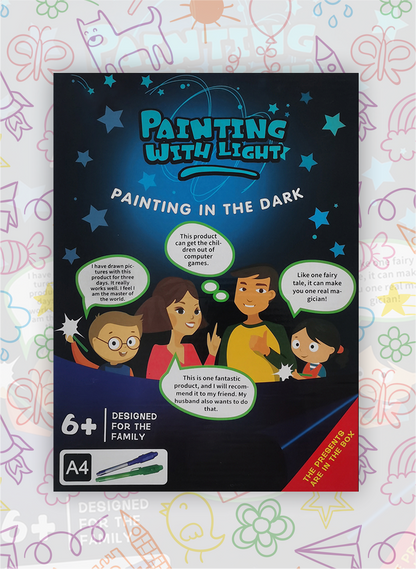 Magic LED Drawing Board for Kids - Glow & Create