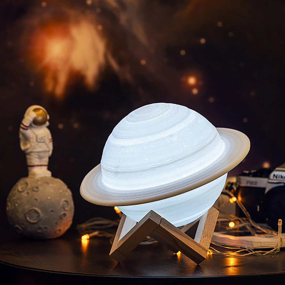 Saturn Night Lamp Light For Bedroom and Office
