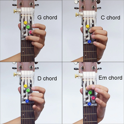 Ultimate Guitar Chord Learning Tool Device for Beginners and Music Lovers