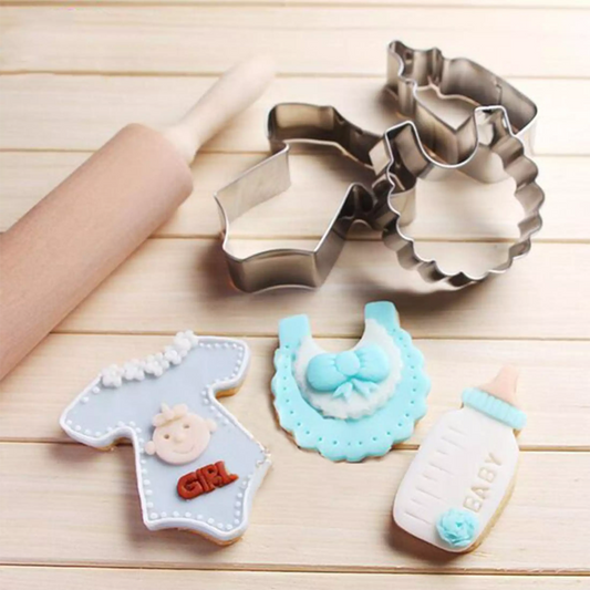 Cute New Baby Cookie Cutters