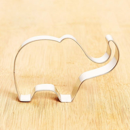 Stainless Steel Elephant Shaped Cookie Cutter