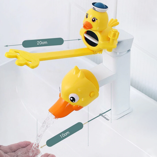 Water Faucet & Handle Extender Set For Toddlers & Young Kids, Plastic Material