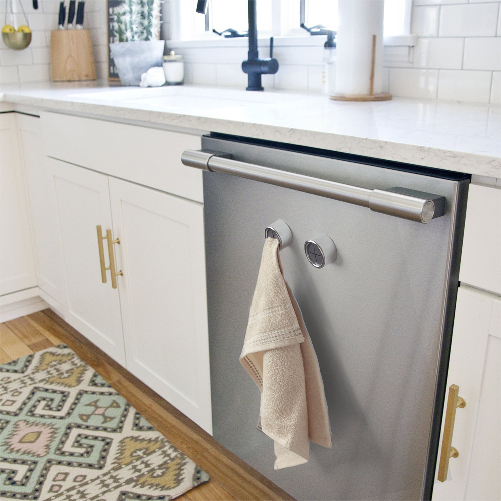 Tea Towel Holder Push And Grip