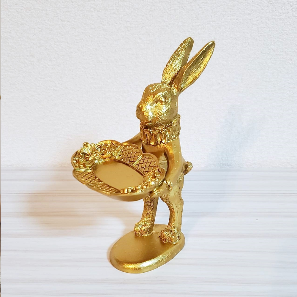 Bunny Ring Holder Dish for Jewelry