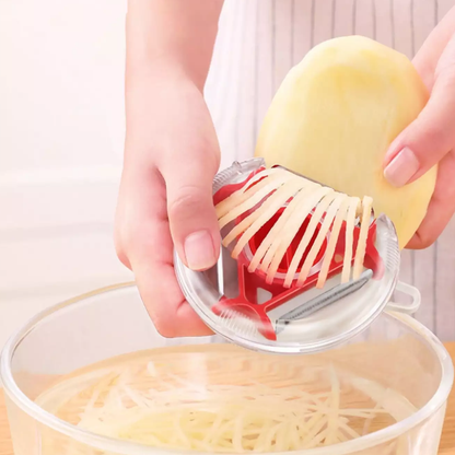 3 in 1 Multi Blade Vegetable Peeler Grater and Shredder Kitchen Tool