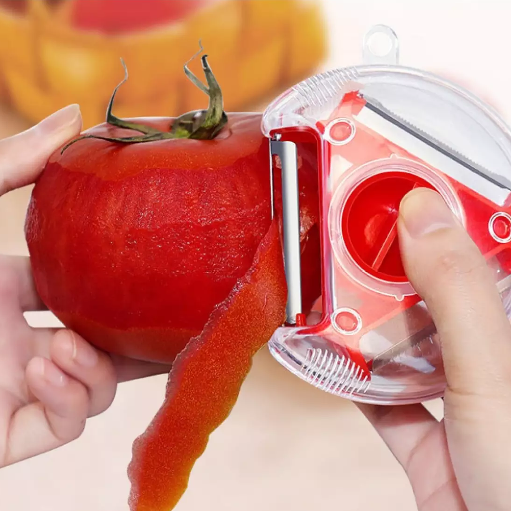 3 in 1 Multi Blade Vegetable Peeler Grater and Shredder Kitchen Tool