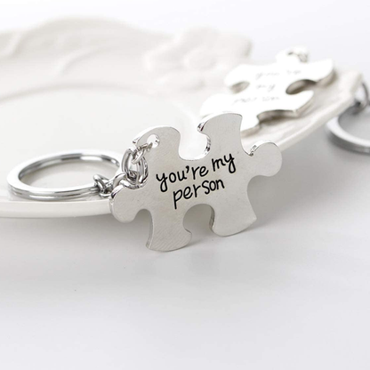 Engraved You're My Person Keychain
